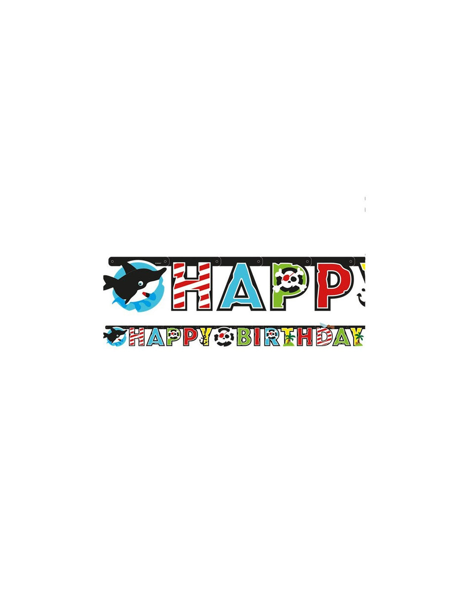 Banner Piraten Birthday