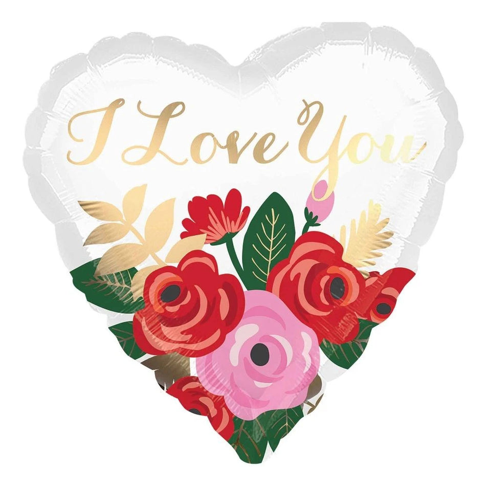 I love You -  Folienballon