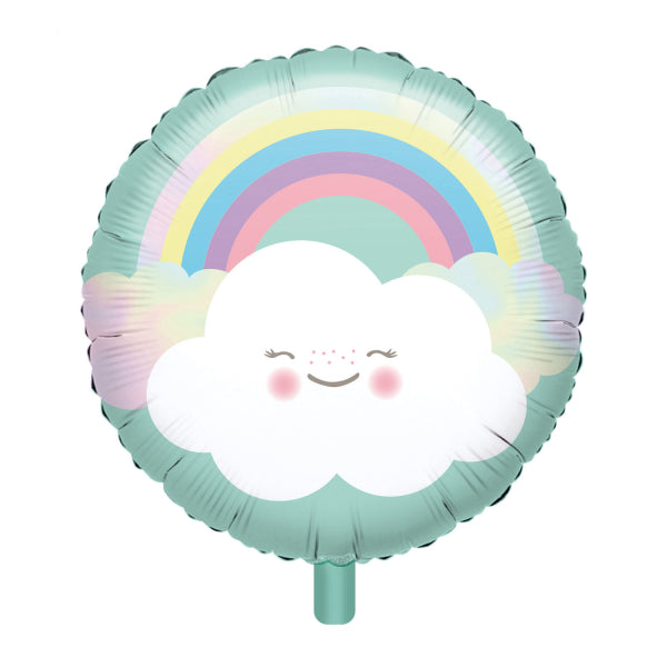 Regenbogen - Wolke  - Folienballon