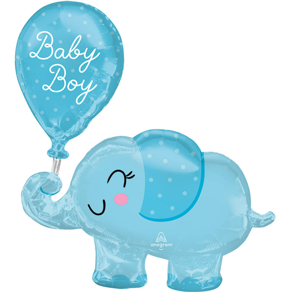 Baby Boy Elefant  - Folienballon
