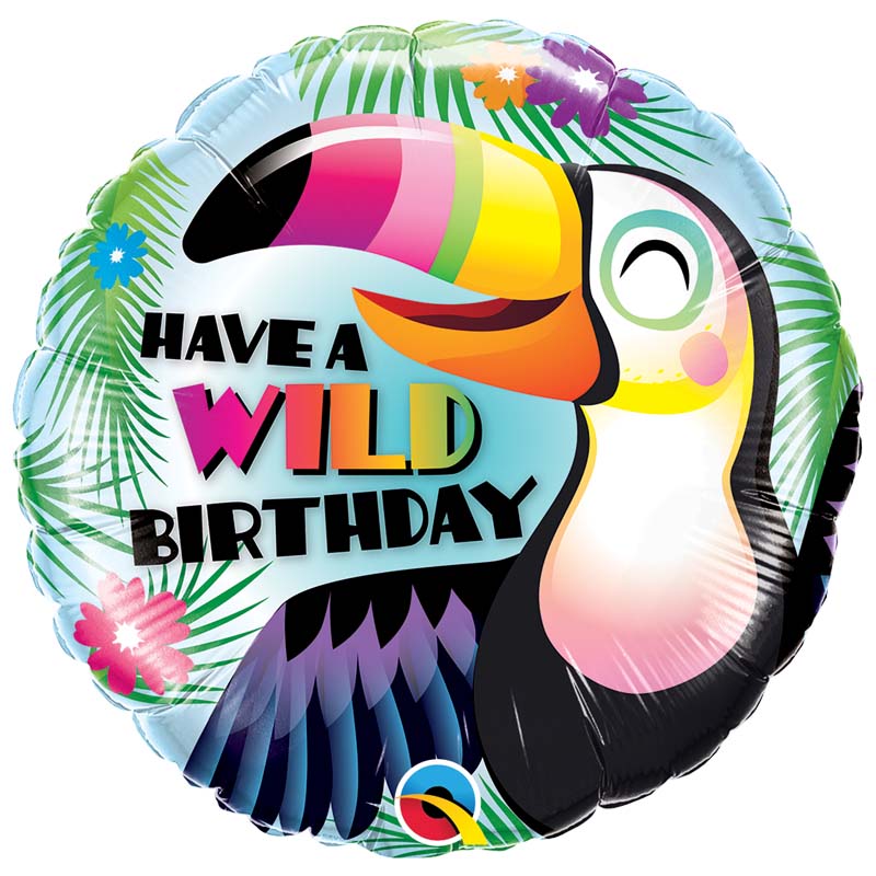 Wild Birthday - Folienballon