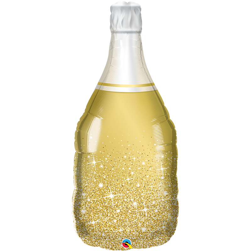 Sektflasche - Folienballon