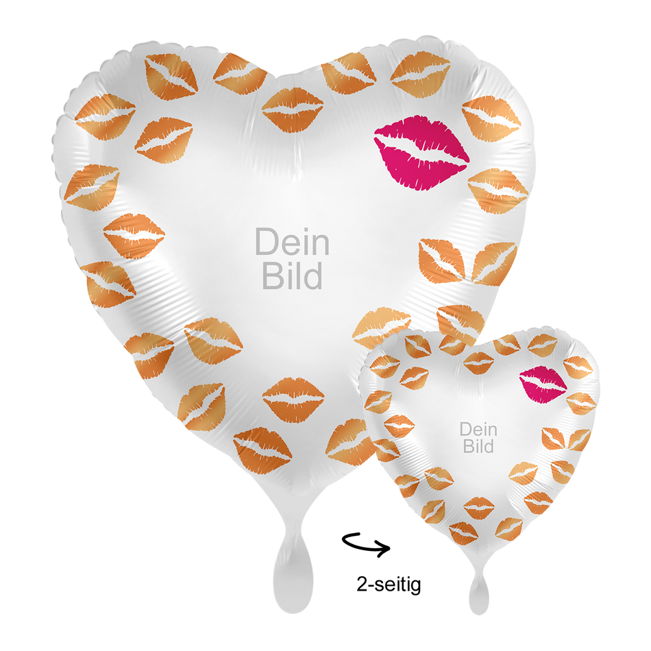 Fotoballon - Hugs & Kisses