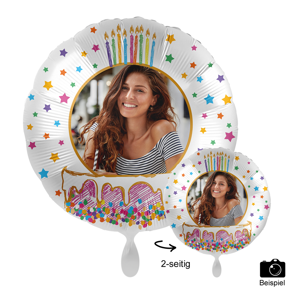 Fotoballon - Torte