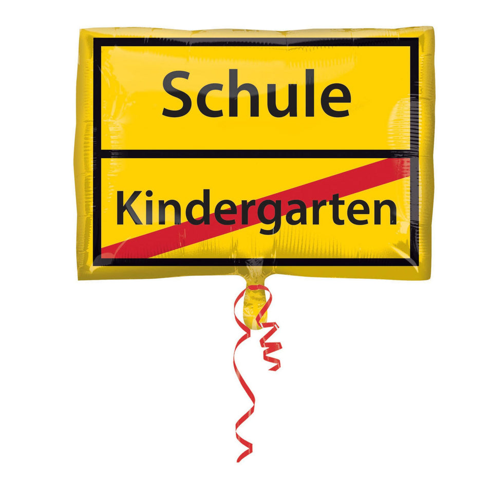 Kindergarten / Schule - Folienballon