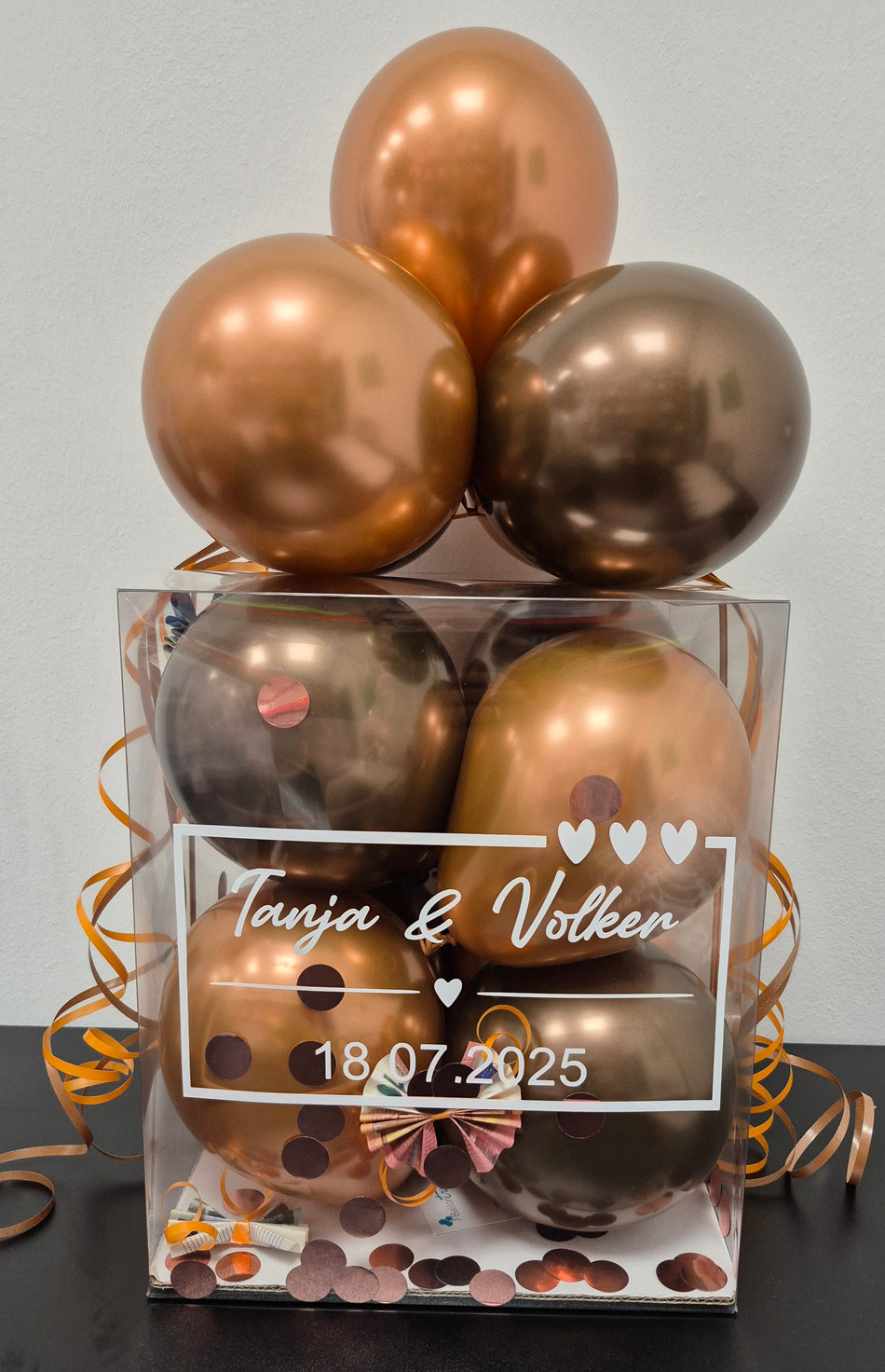Geschenkbox "Tom"  mit Wunschtext