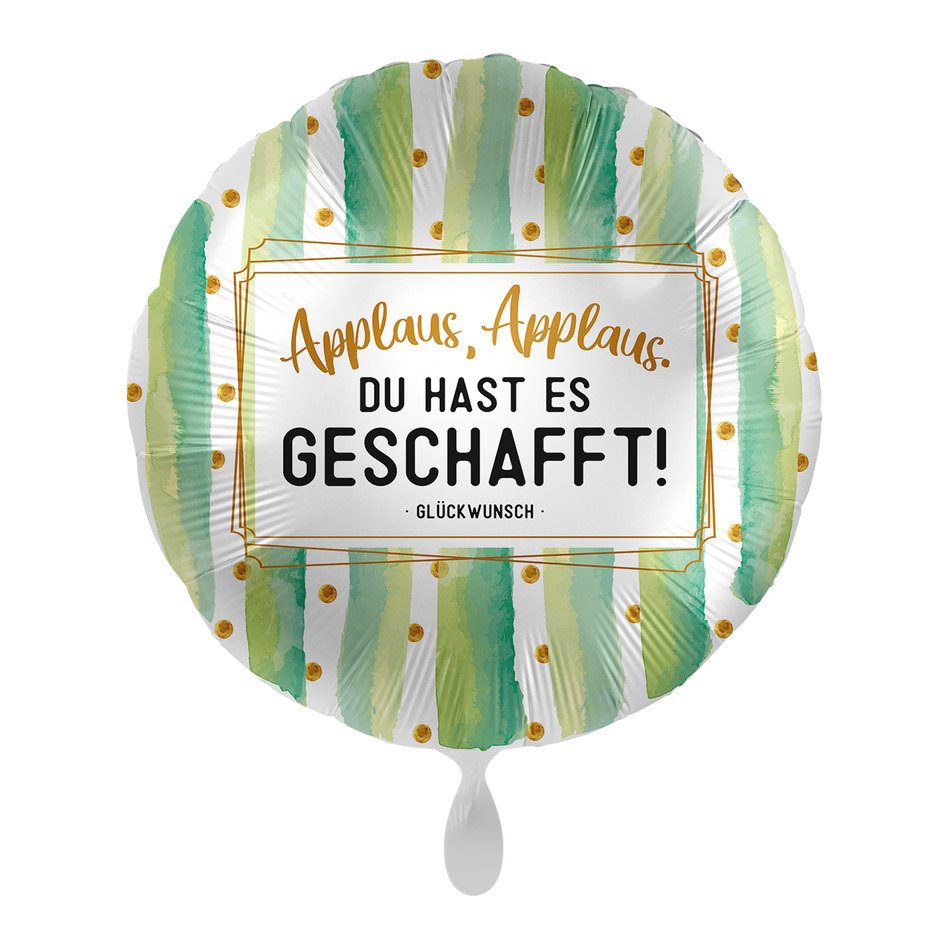 Du hast es geschafft - Folienballo