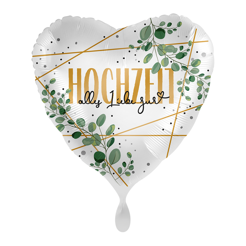 Alles Liebe zur Hochzeit - Folienballon
