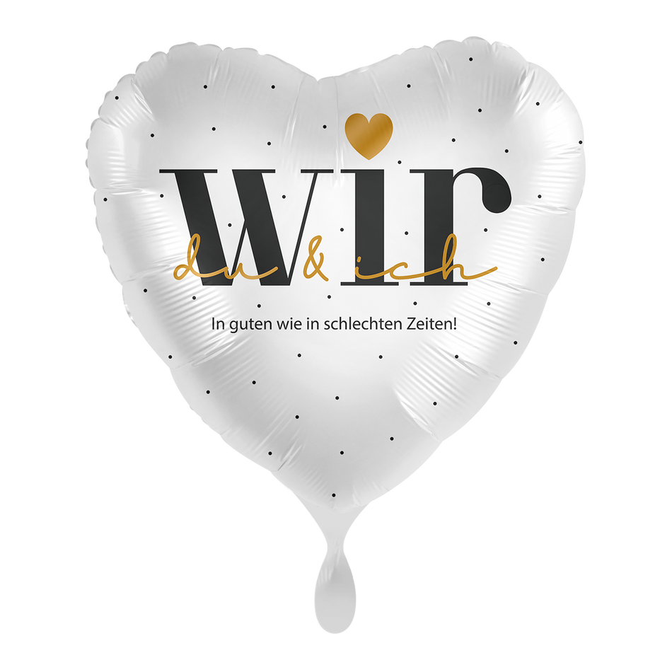 Wir, Du & Ich - Folienballon