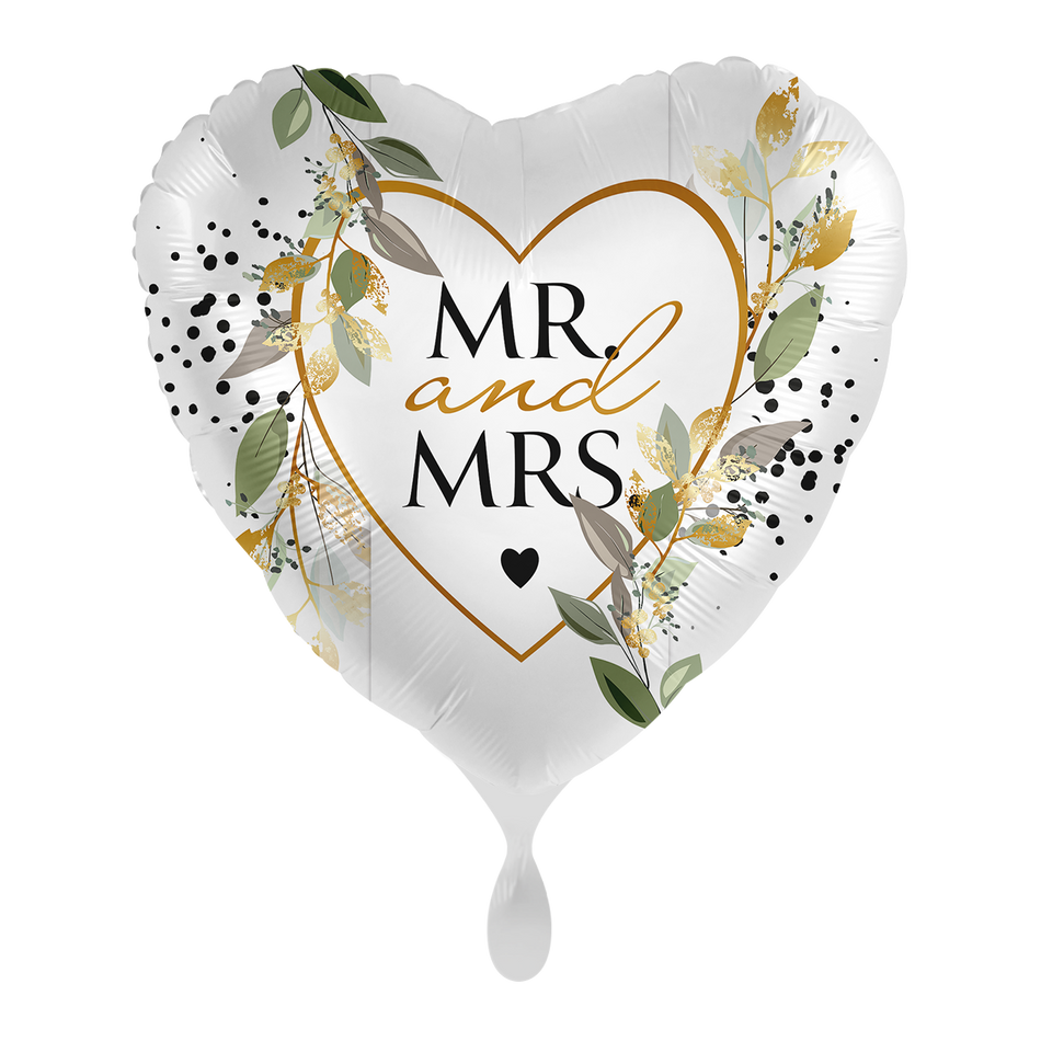 Mr & Mrs - Folienballon
