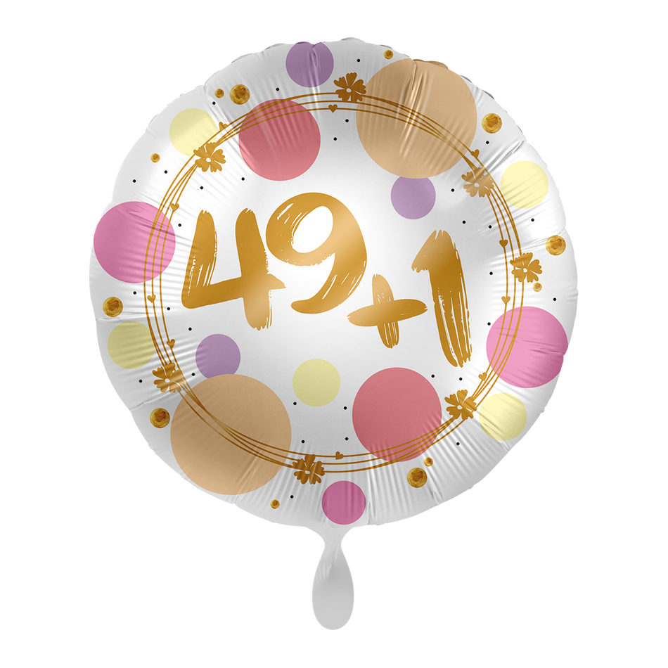 Birthday 49+1 - Folienballon