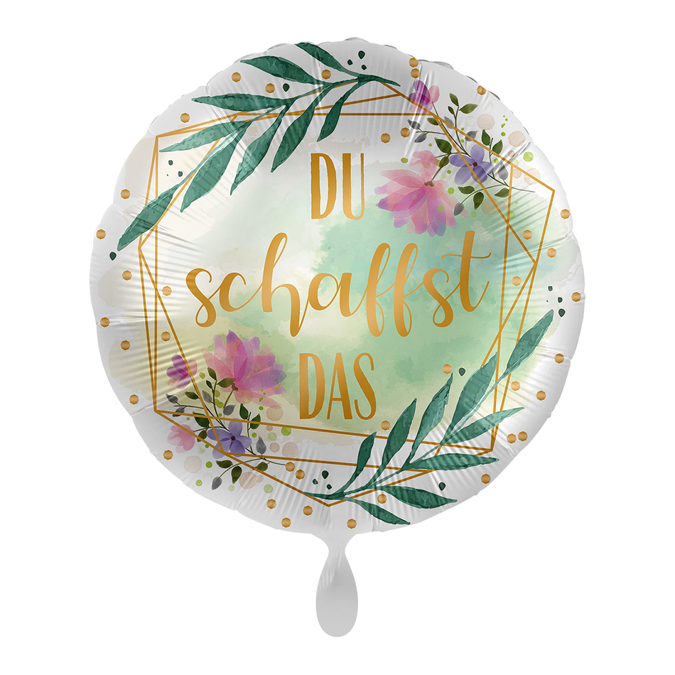 Du schaffst das - Folienballon