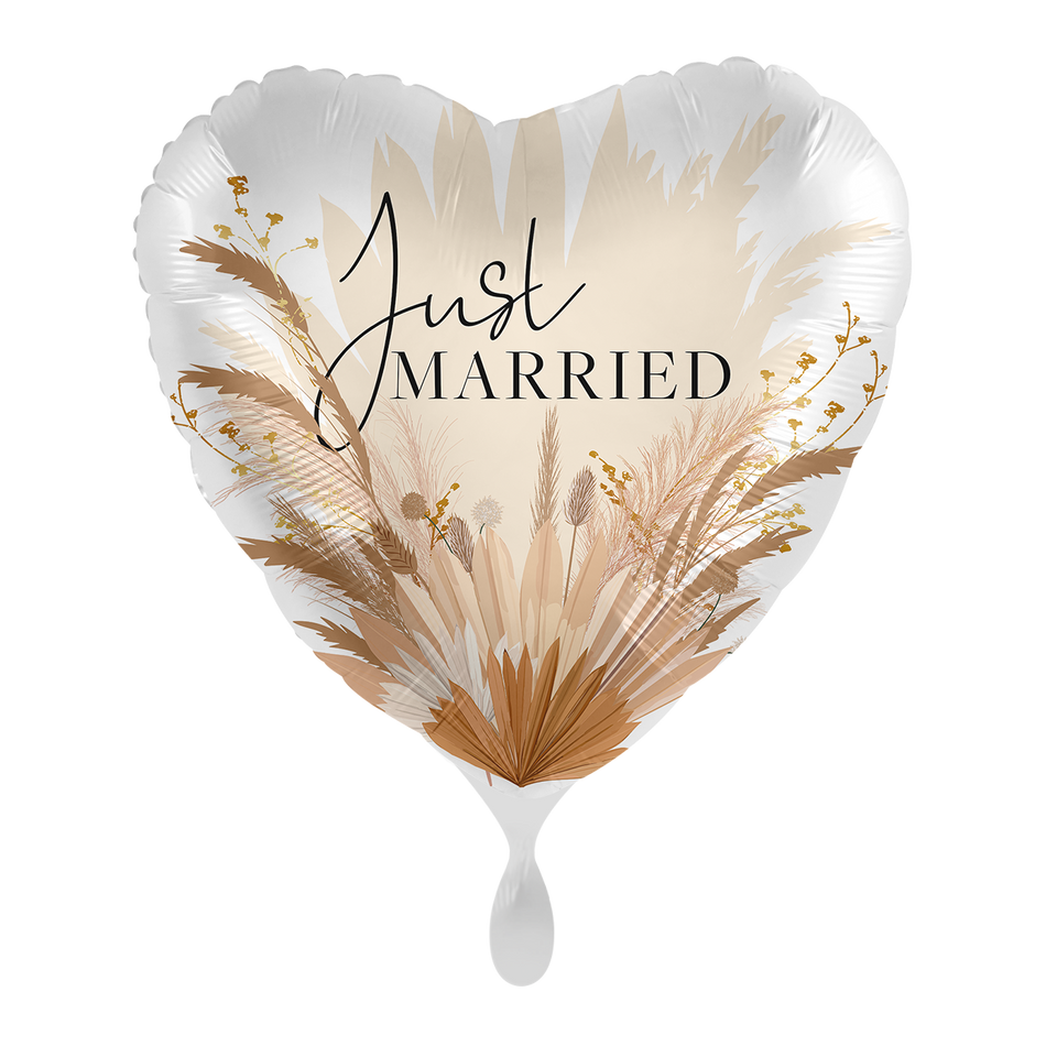 Just Married - Folienballon