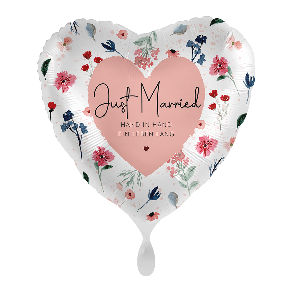 Just Married - Folienballon
