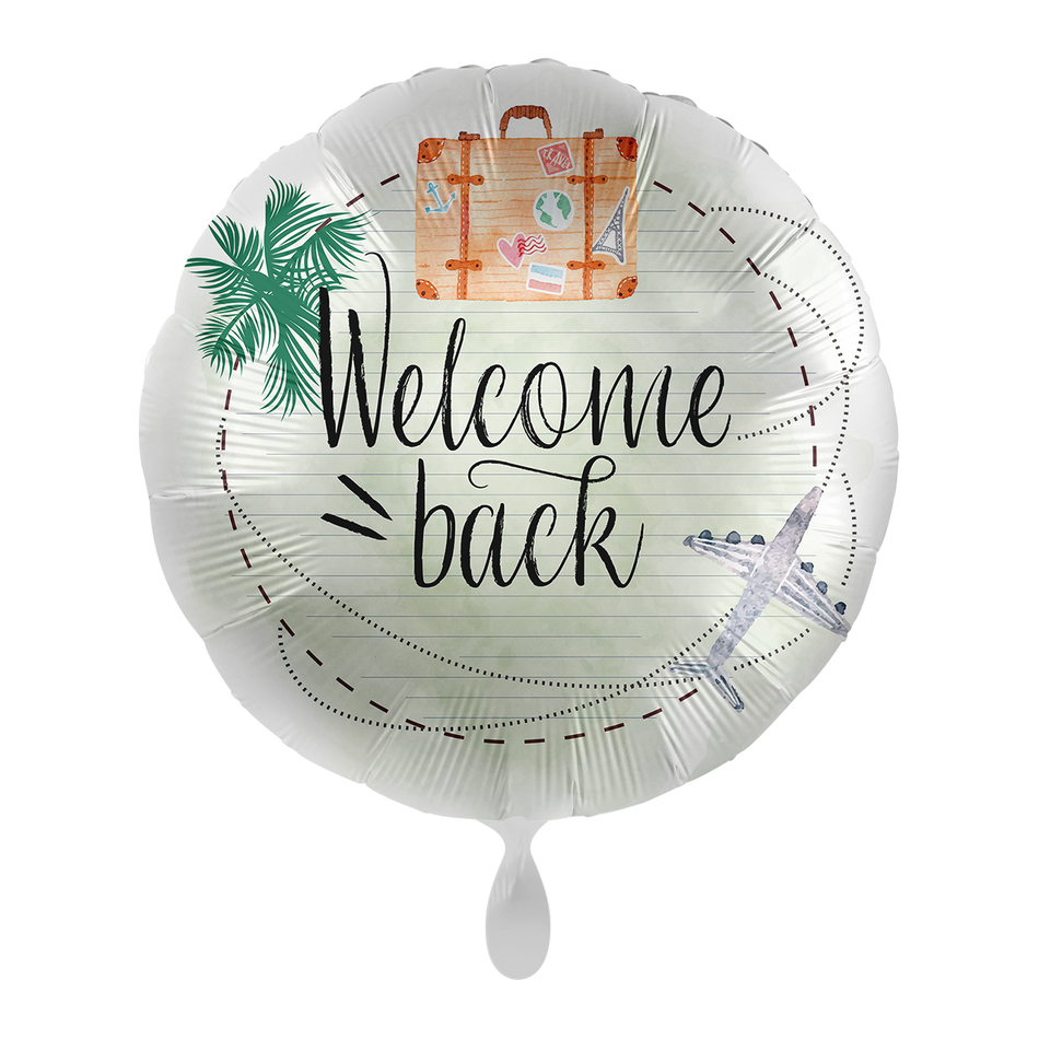Welcome Back - Folienballon