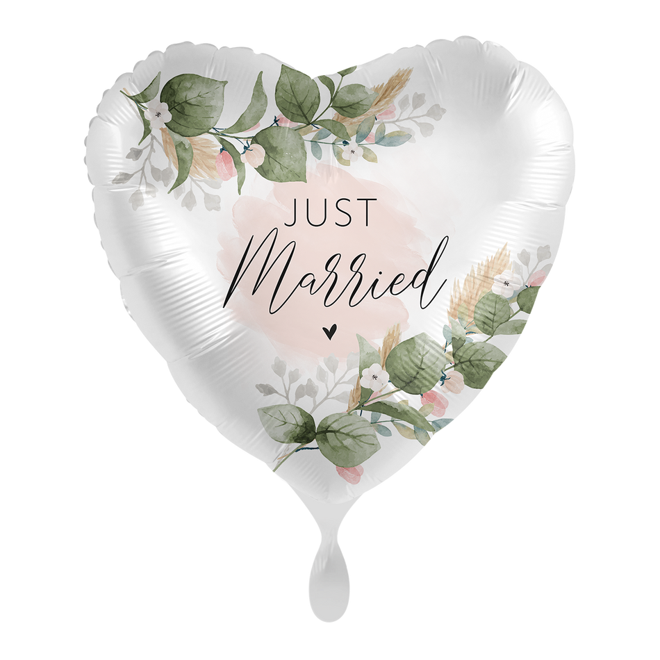 Just Married - Folienballon