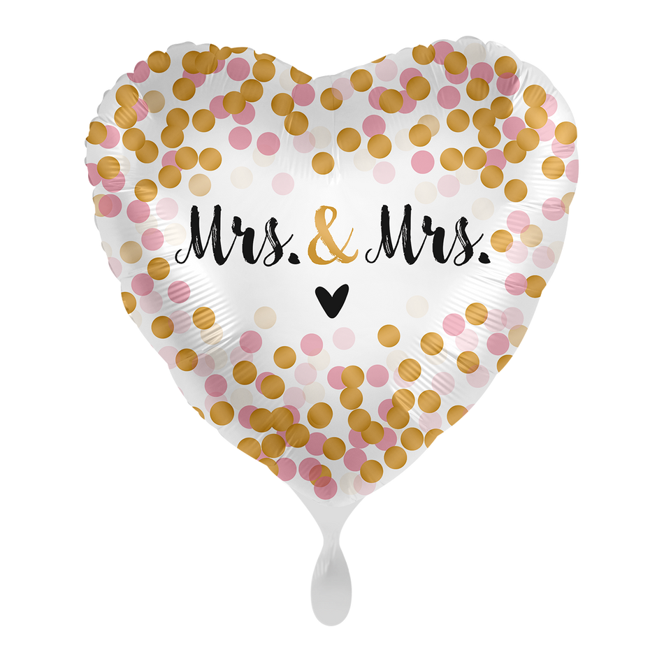 Mrs & Mrs - Folienballon