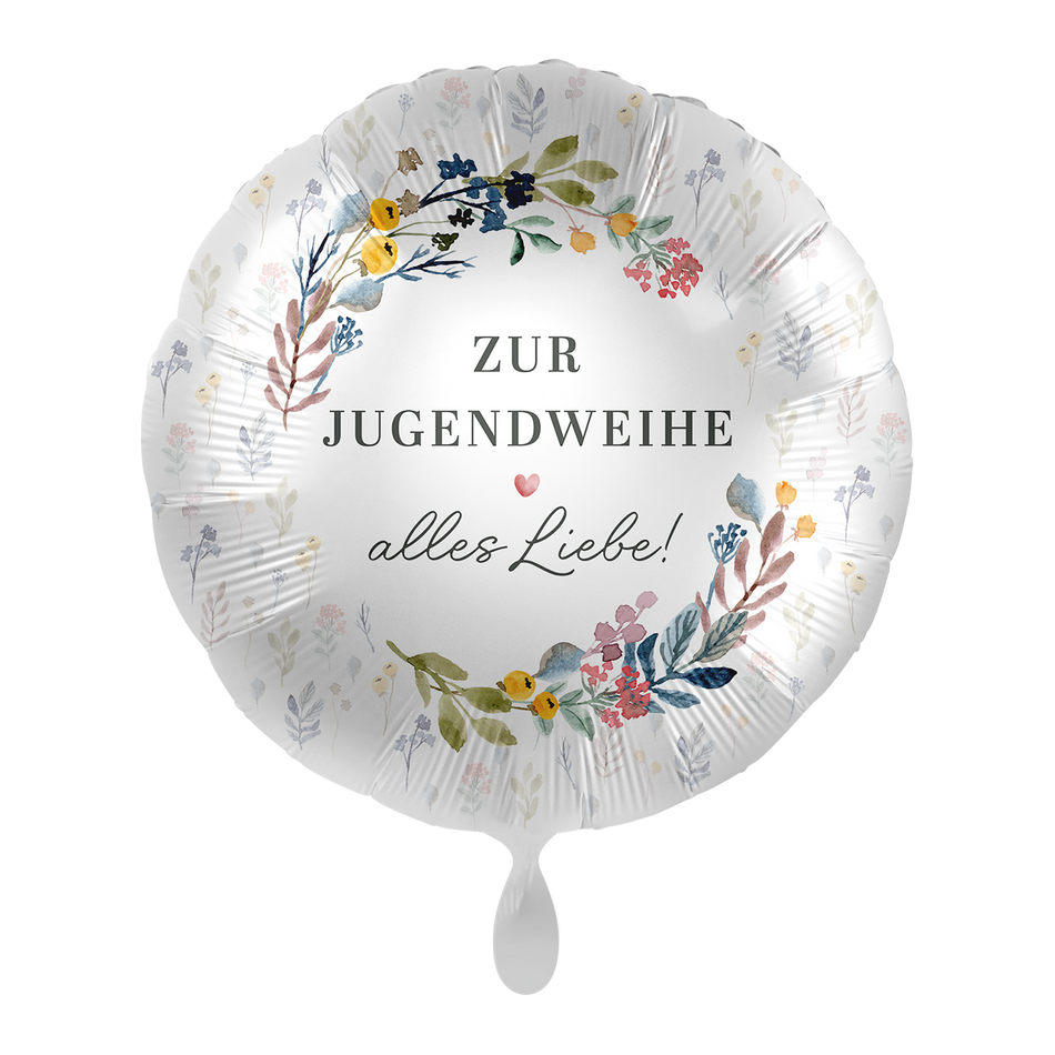 Jugendweihe Alles Liebe - Folienballon