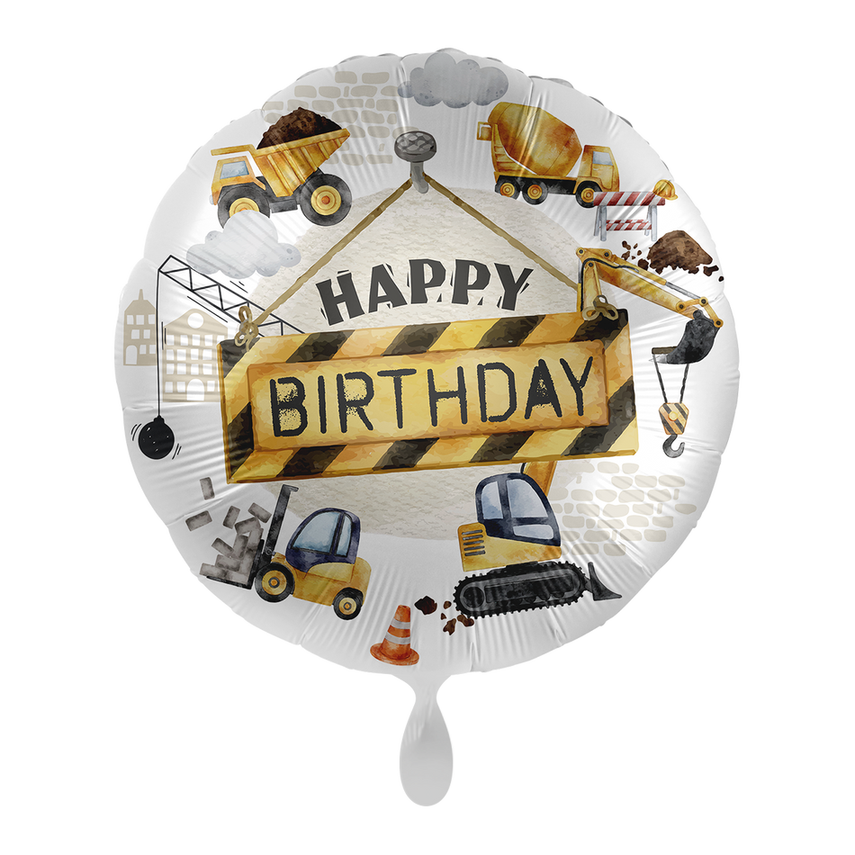 Baustelle  - Folienballon