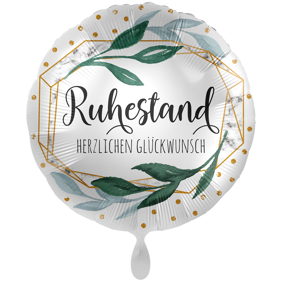 Ruhestand - Folienballon