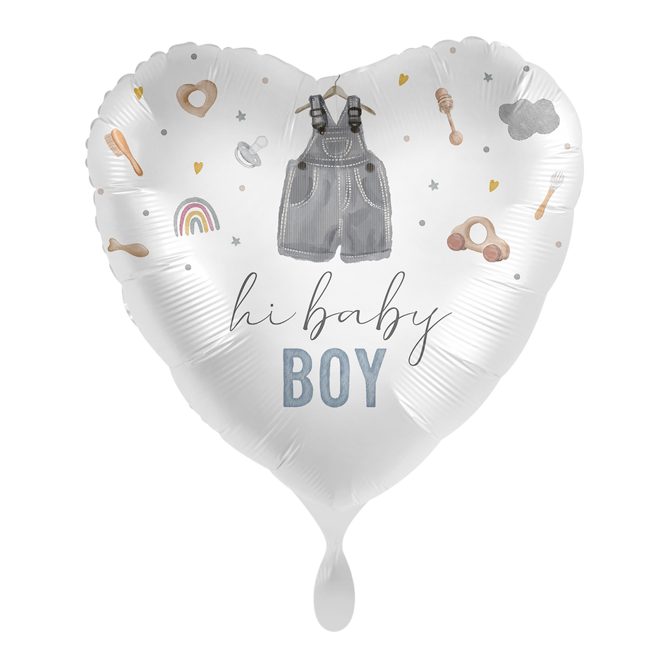 Hi Baby Boy - Folienballon