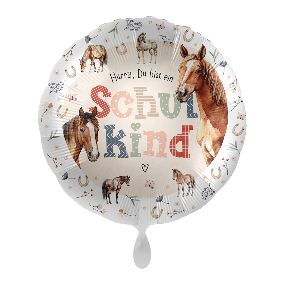 Schulkind  - Folienballon