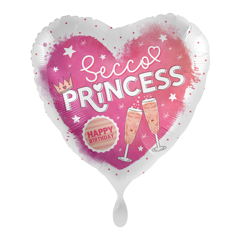 Secco Princess Birthday - Folienballon