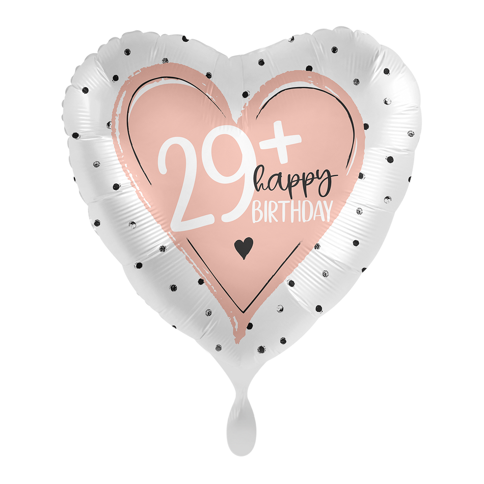 Birthday 29+  - Folienballon