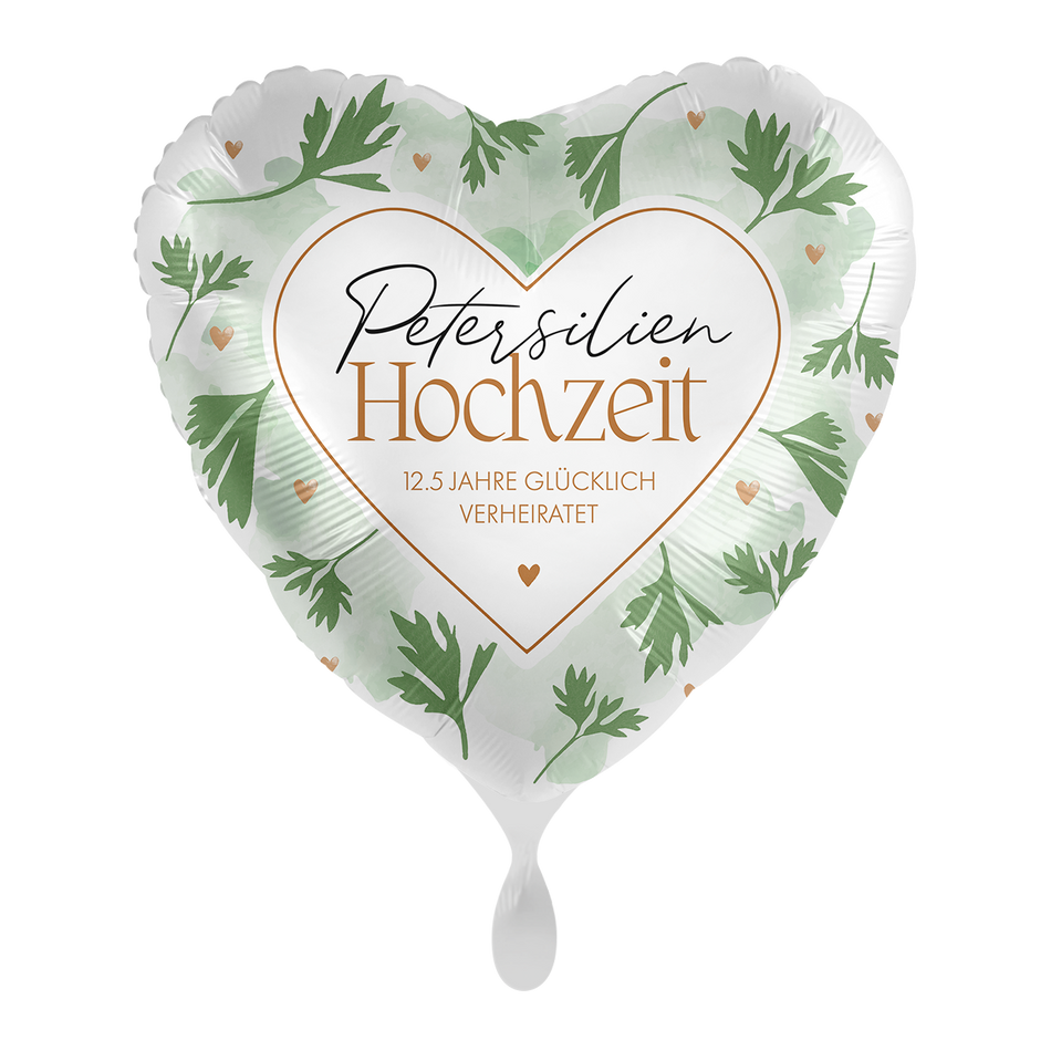 Petersilienhochzeit - Folienballon