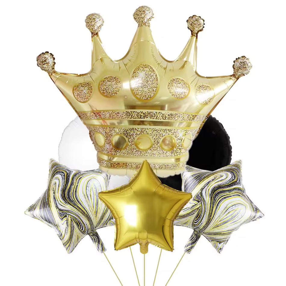 Krone Set  - Folienballons