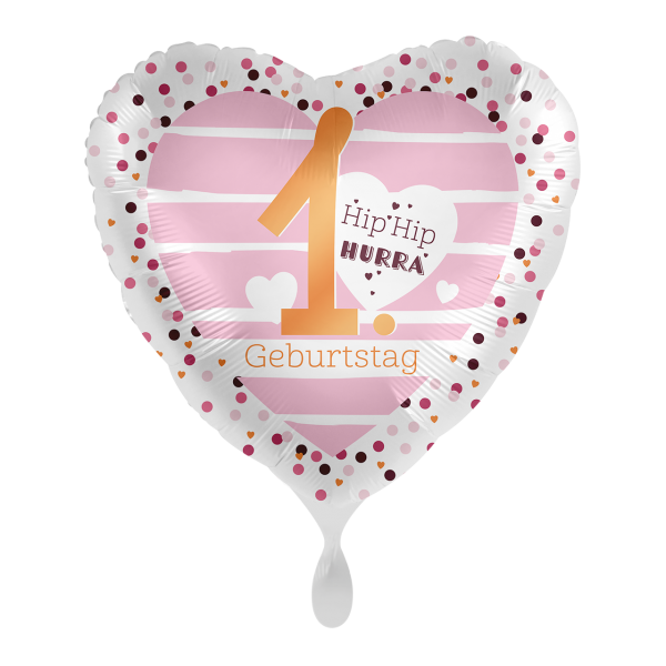 1st Birthday Girl - Folienballon