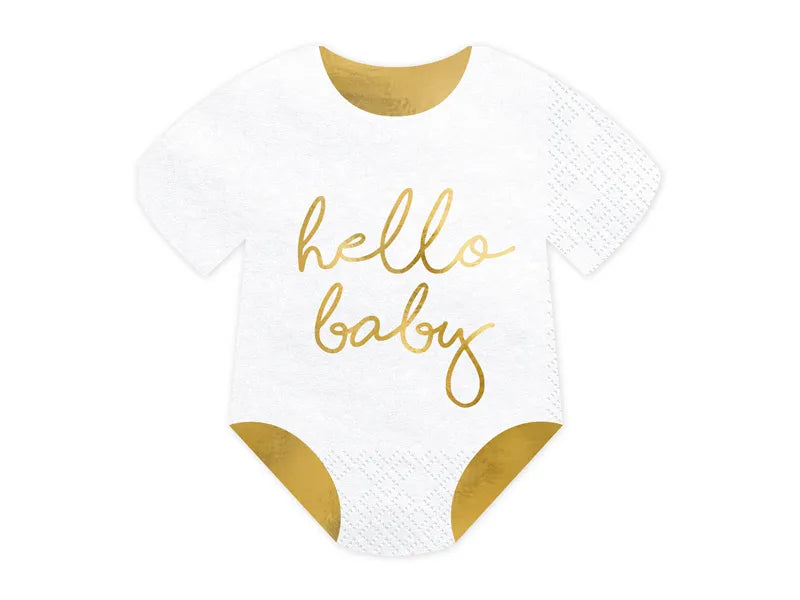 Servietten Body Hello Baby