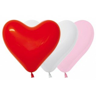 Latexballons Herz 12"