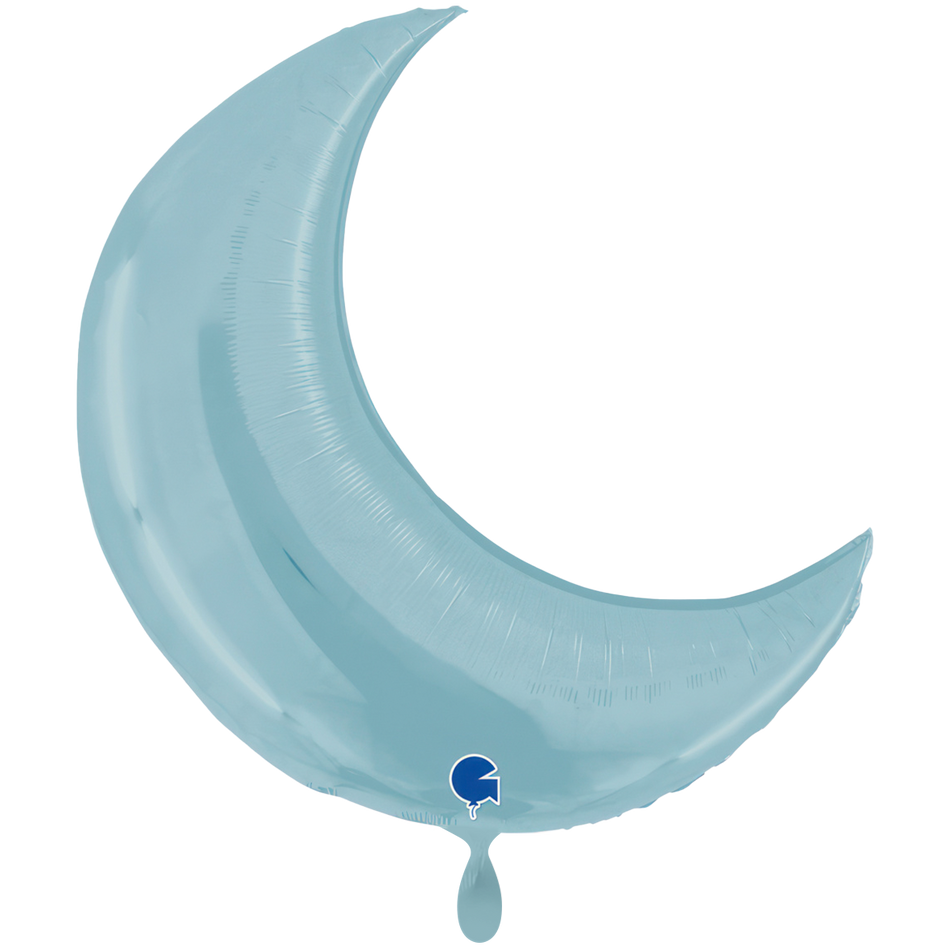 Mond  blau - Folienball