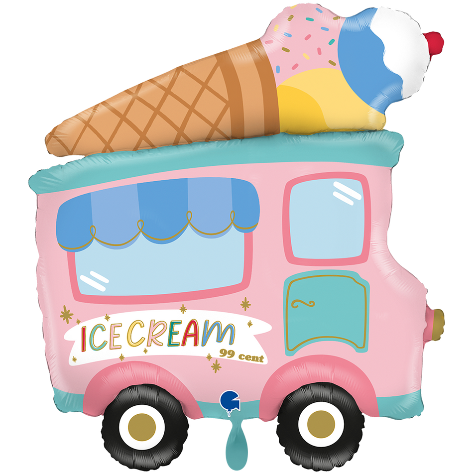 Eiswagen - Folienballon