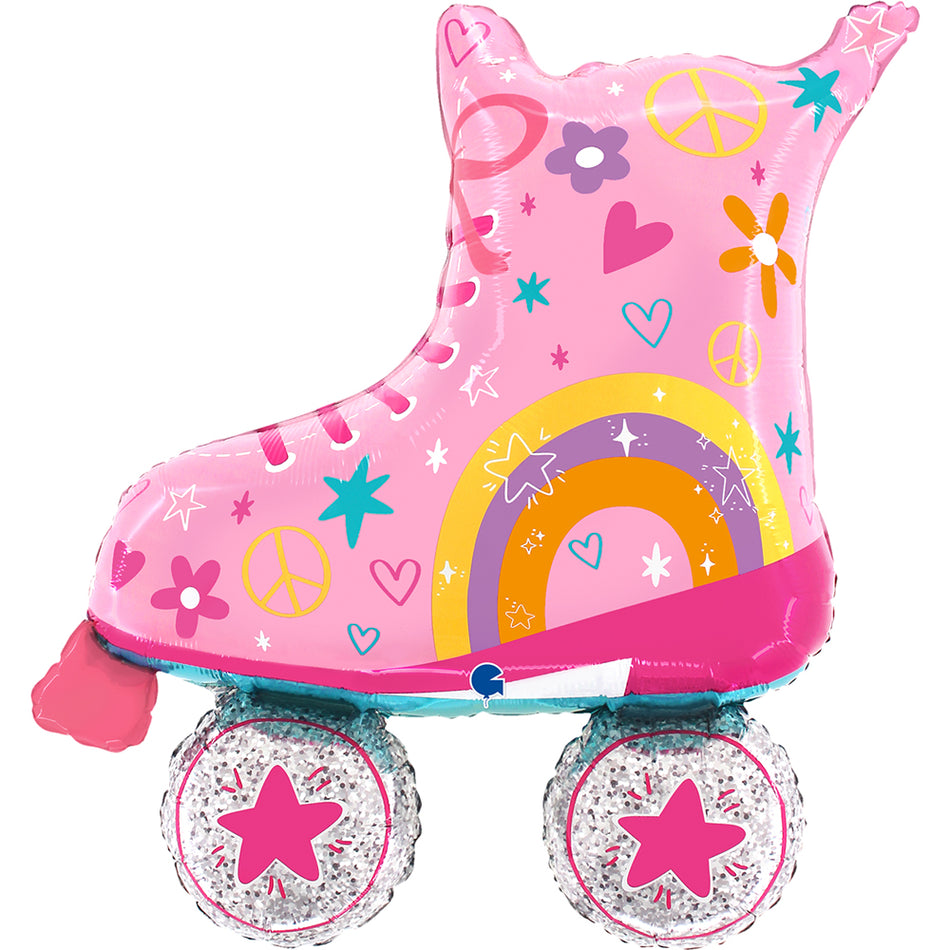 Rollschuh - Folienballon