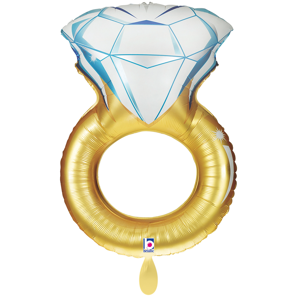 Ring - Folienballon Holographisch