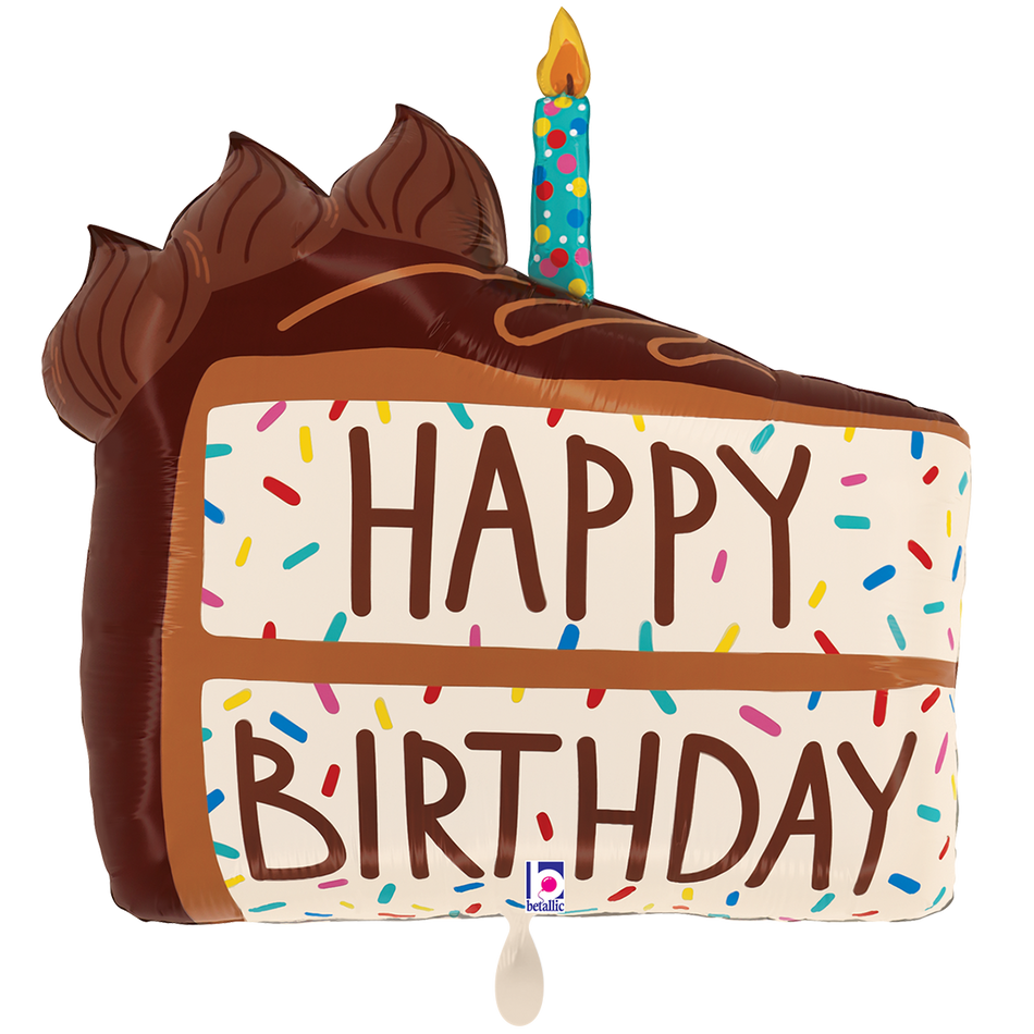 Happy Birthday Torte - Folienballon