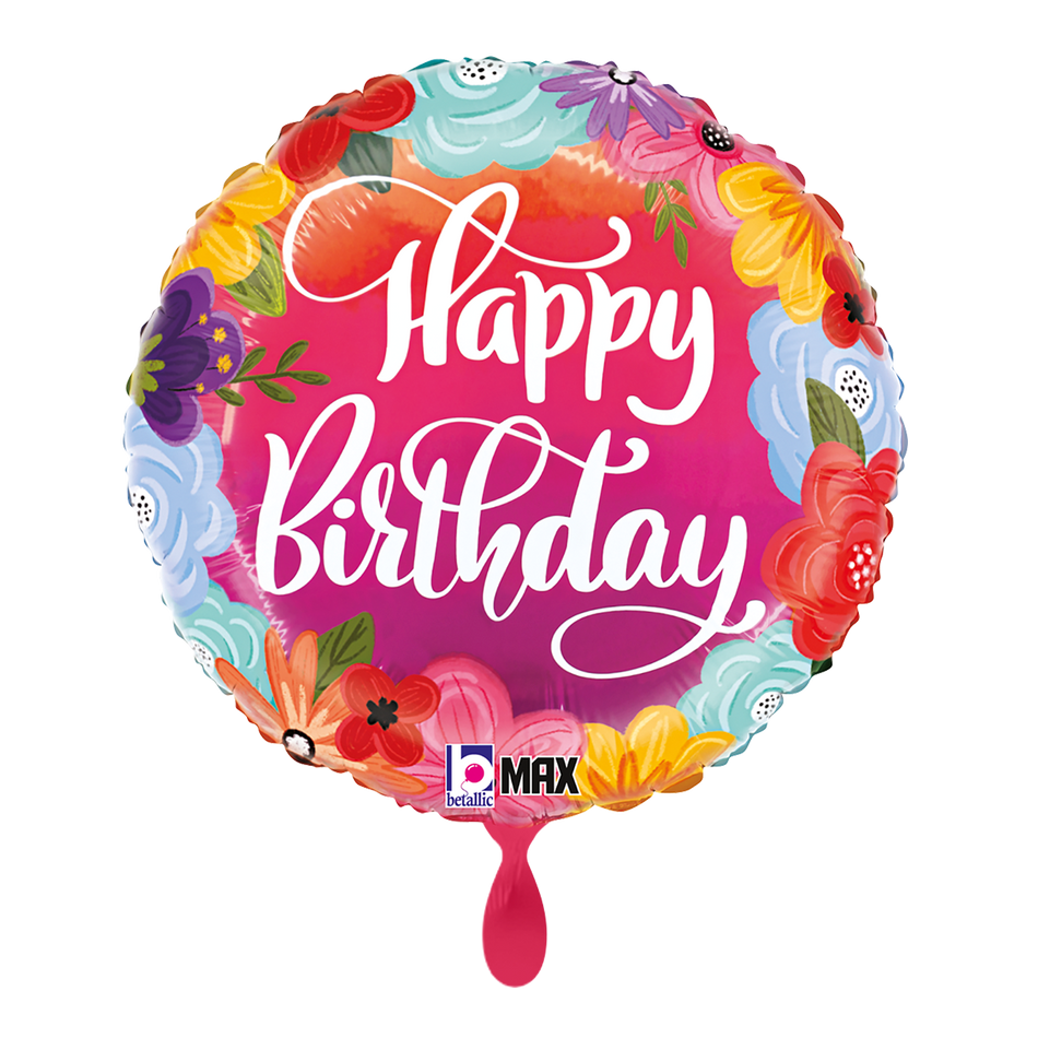 Happy Birthday - Folienballon