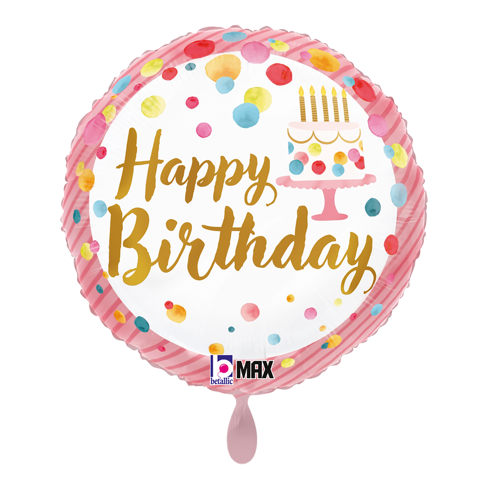 Happy Birthday- Folienballon