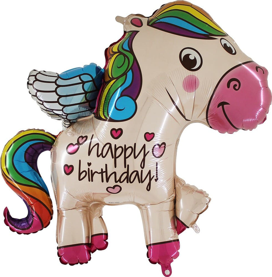 Birthday Pony - Folienballon