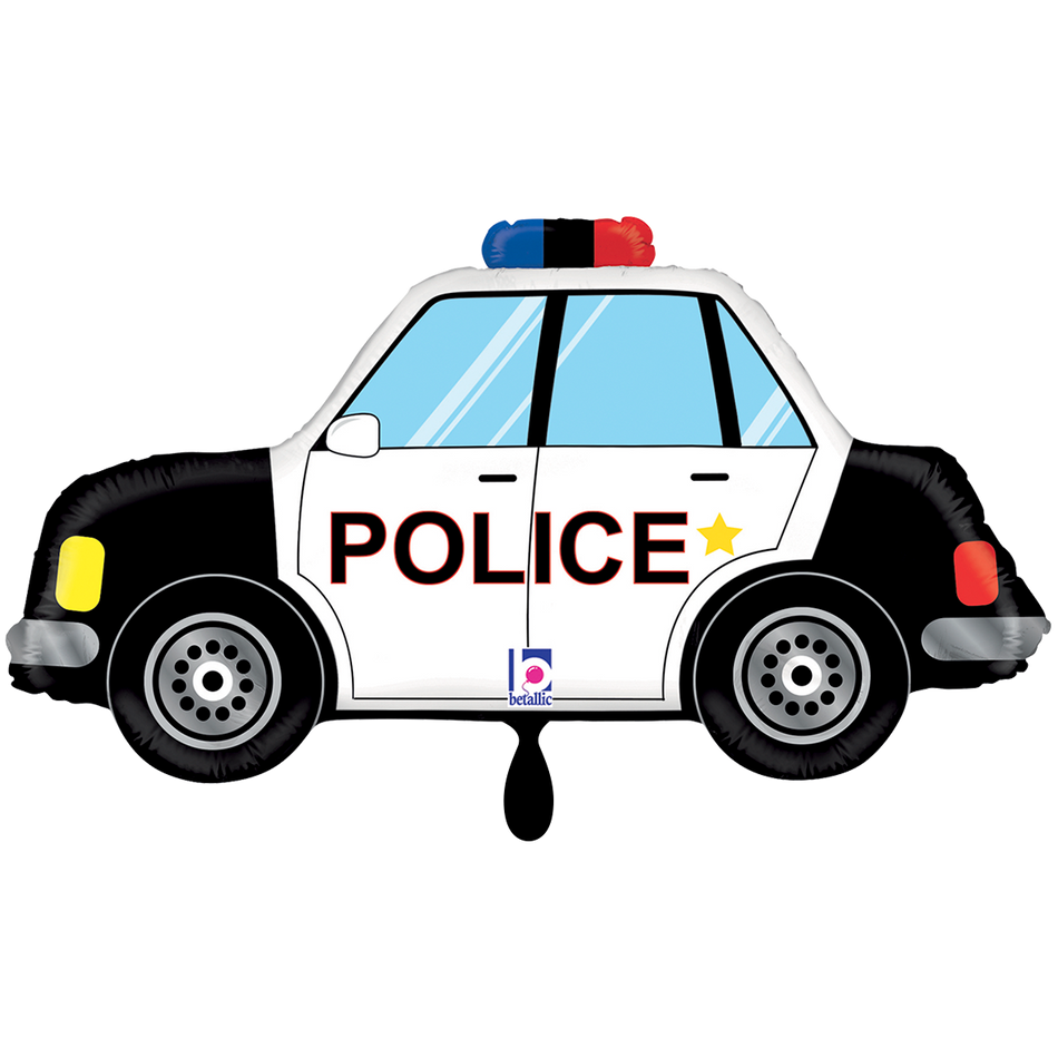 Polizeiauto - Folienballon