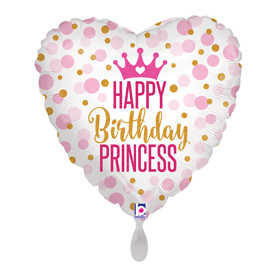 Happy Birthday Princess - Folienballon