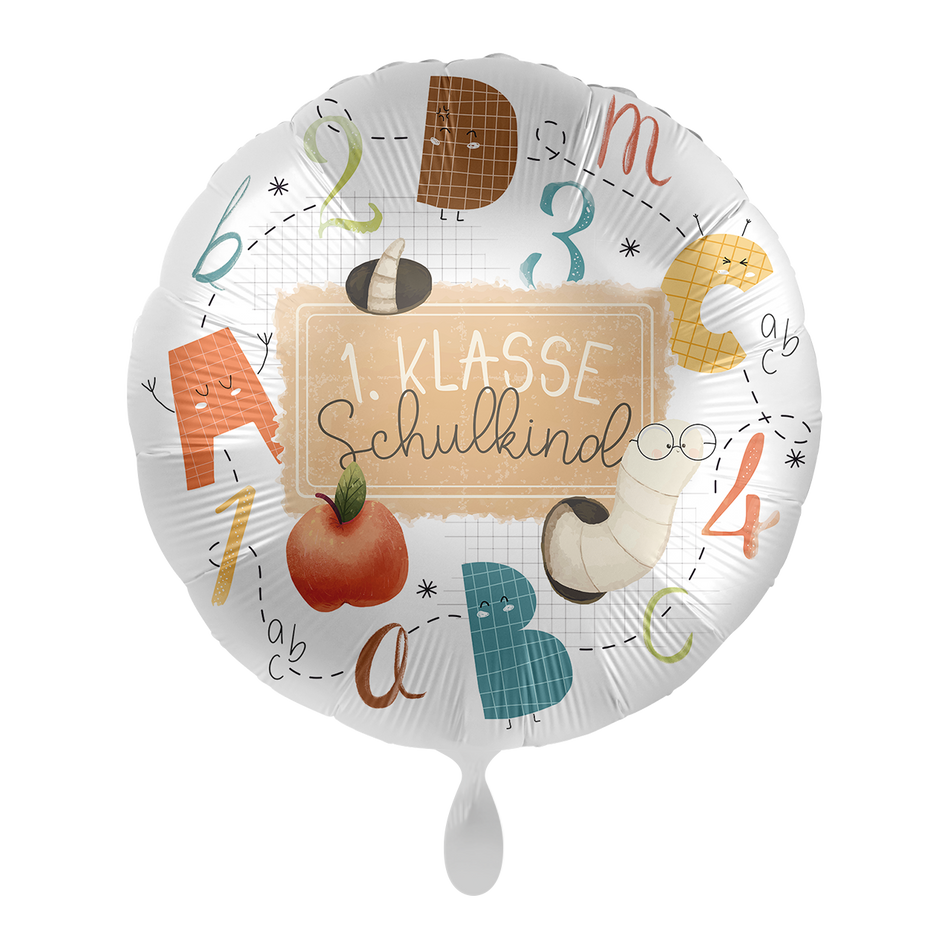 Schulkind  - Folienballon
