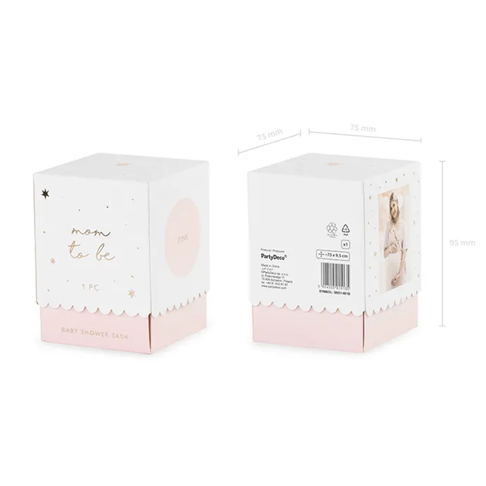 Schärpe Mom to be rosa