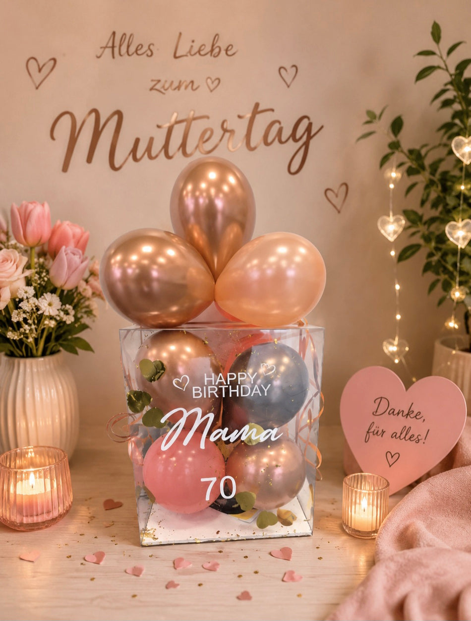Geschenkbox "Mia"  mit Wunschtext