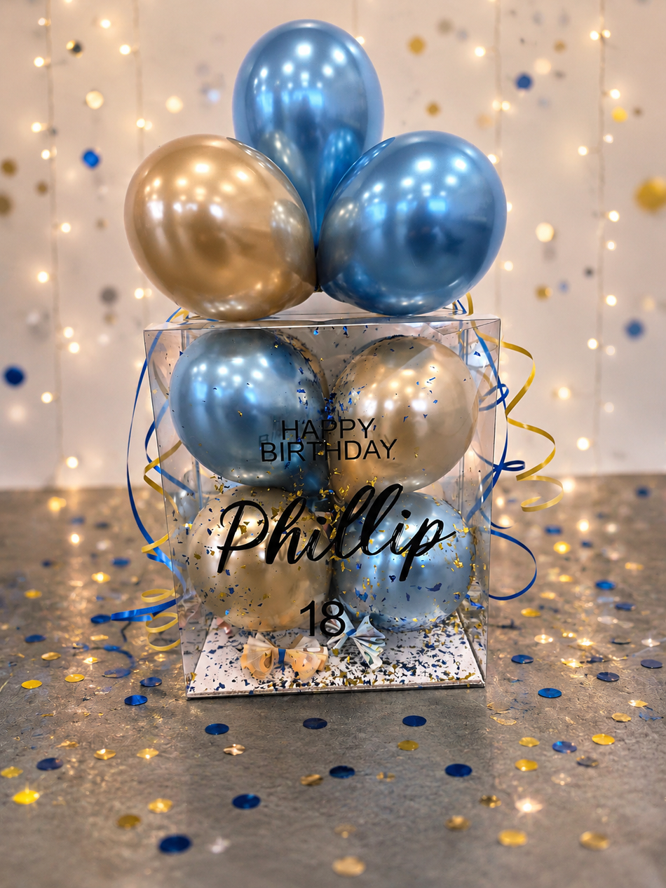 Geschenkbox "Paul "  mit Wunschtext