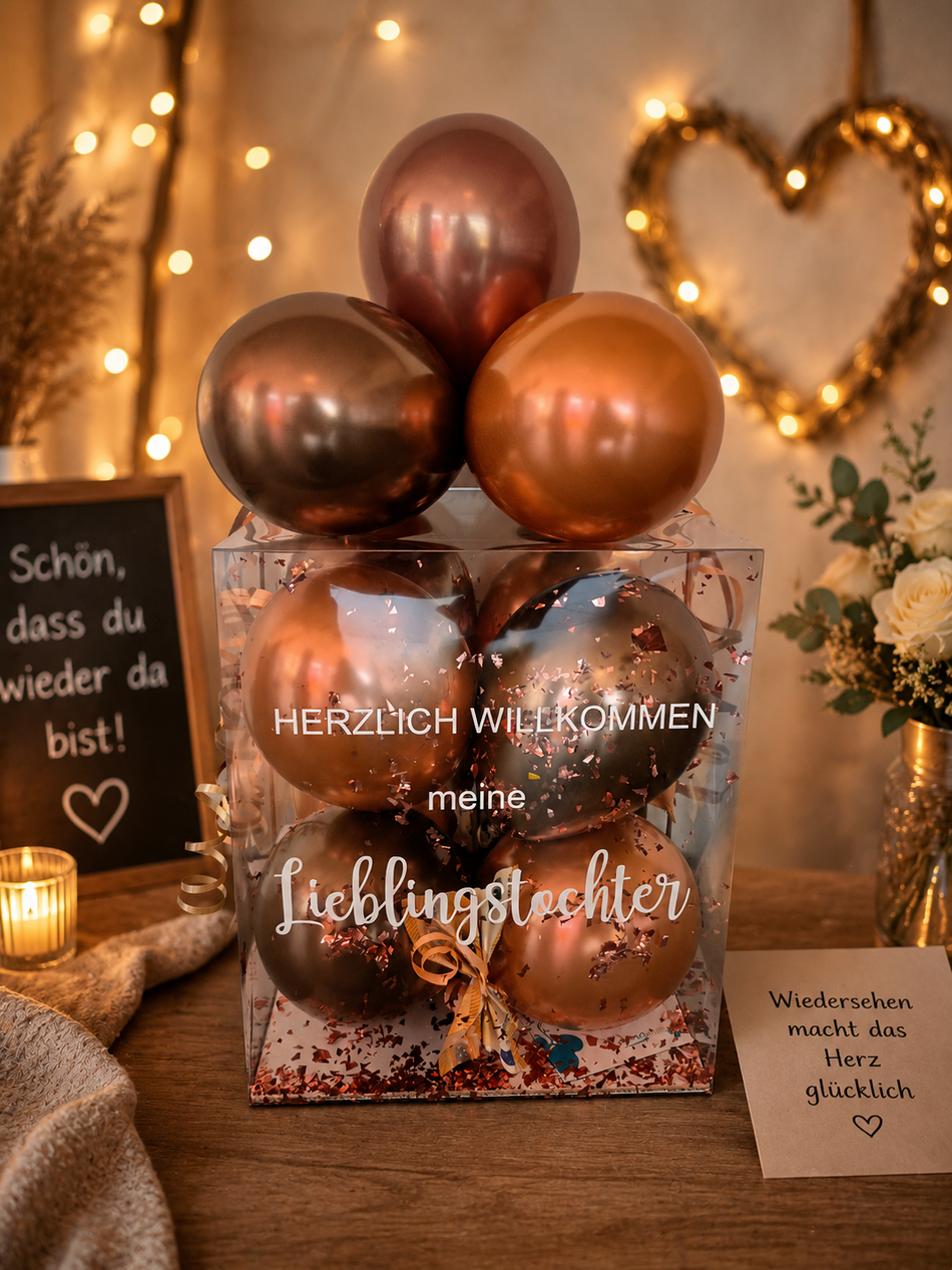 Geschenkbox "Tom"  mit Wunschtext