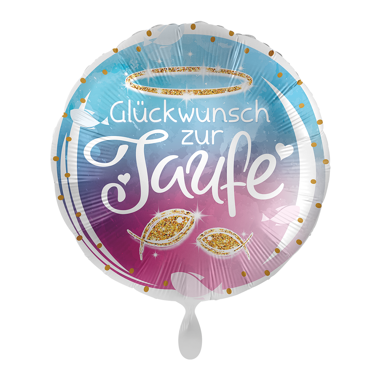 Glückwunsch zur Taufe - Folienballon