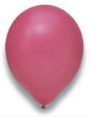 Latex Ballon magenta